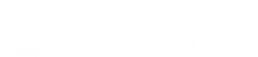 rapidInspect White Logo