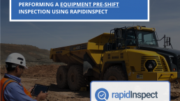 Conducting an Equipment Inspection with rapidInspect