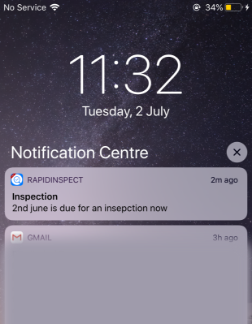 Inspection Reminders